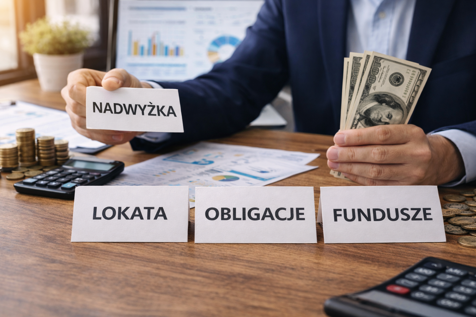 Inwestowanie firmowych nadwyżek: bezpieczne strategie dla przedsiębiorców i CFO